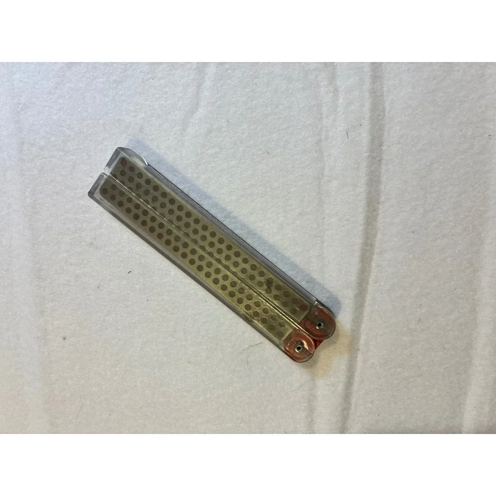 DMT Diafold Double Sided Diamond Whetstone Sharpener Red Green Fine Extra-Fine
